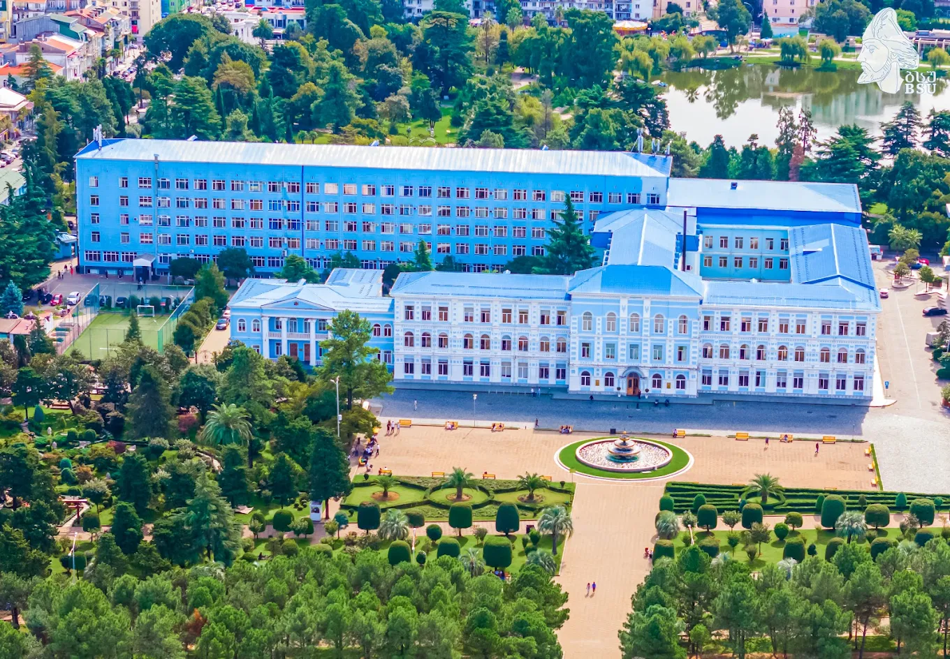 Batumi Shota Rustaveli State University campus / university building